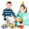 WorldBazaar Christmas Paper Food Trays 60pcs Disposable Snack Tray-4