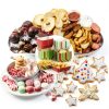 Christmas Paper Food Trays 24pcs Dunzoom Serving Trays Style 2-4