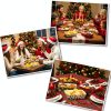 Christmas Paper Food Trays 24pcs Dunzoom Serving Trays Style 2-5