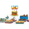 Mexican Taco Nights Food Trays 50pcs AsodSway Disposable Paper Holders-3