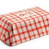 Karat Paper Food Trays Disposable 2lb Checkered Red 1000ct-3