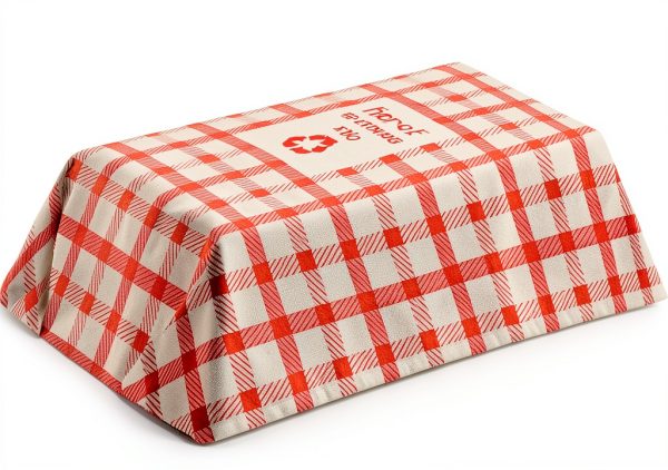 Karat Paper Food Trays Disposable 2lb Checkered Red 1000ct-3