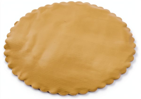 12" Gold Cakeboard Round 15pcs Disposable Serving Tray by ONE MORE-1
