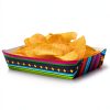 Mexican Taco Nights Food Trays 50pcs AsodSway Disposable Paper Holders-2