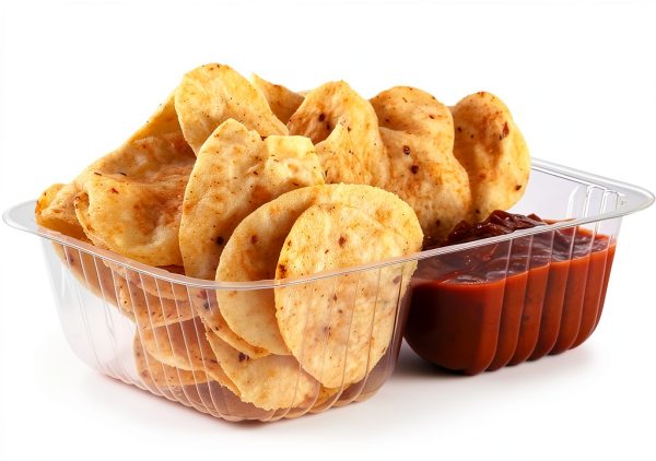 12oz Plastic Nacho Trays by Stock Your Home Disposable Tray 100 Pack-2