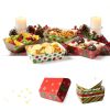 Christmas Paper Food Trays 24pcs Dunzoom Serving Trays Style 2-2